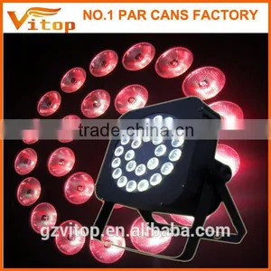 Good Price Flat Led Par Light 24x10w Led Flat Par 4in1 Rgbw Led Stage Light, Led Par 64 Supplier's Choice thumbnail-1