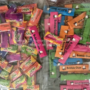 Fancy 4cm, 7cm Fruit Flavour Chewing Gum Tatoo Chicle Tatoo Bubble Gum in Bags, Jars thumbnail-1