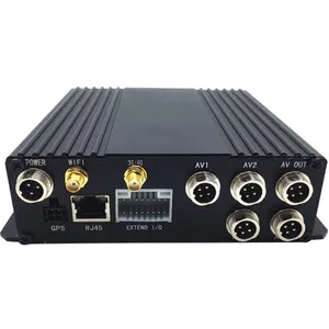 1080P 512GB 8-CH SD Video Mobile CCTV DVR , SD Card Security DVR Recorder for Vehicles thumbnail-4