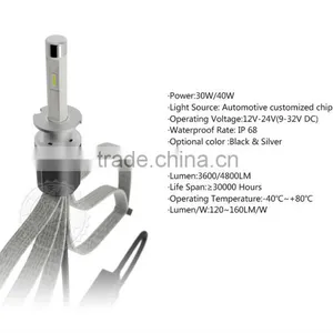 Tinsin Wholesaler 2016 Hot Sales R4 Fog Light 4800lm/bulb Waterproof 12v 40w h3 Led Bulb thumbnail-4
