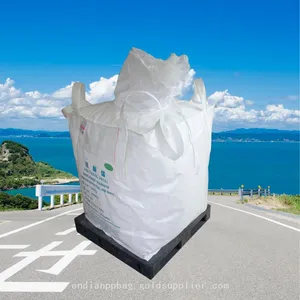 Good Price High Quality FIBC Big Bag With Skirt Top 1000kg Fabric Bulk Big Bag for Wholesales thumbnail-1