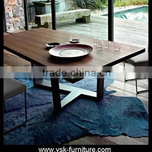 DT-032 Home Furniture Long Dinner Table And Chair thumbnail-1