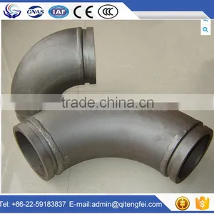 DN125 Twin Wall Concrete Pump Elbow 30D/45D/90D thumbnail-3