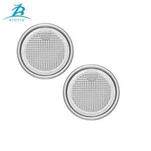 New Design Aluminum Easy Peel Off Lid 211#65mm Internal Diameter for Powder Cans thumbnail-2