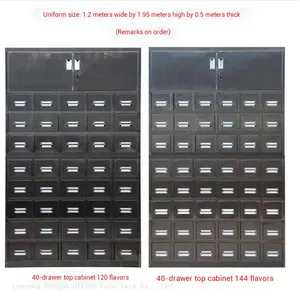 Customized Chinese Medicine Cabinet With Multi-drawes for TCM Clinics | Large Capacity for Storing Herbal Ingredients thumbnail-1