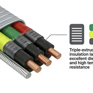 Flat Electric Submersible Pump Power Cable for Oil Pumps and ESP Applications thumbnail-3