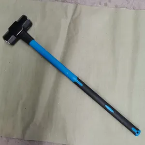 10LB SLEDGE HAMMER WITH FIBERGLASS TPR HANDLE BLACKSMITH HAMMER thumbnail-1