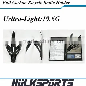 2015 Hot Sell Light Weight Carbon Fiber Bicycle Water Bottle Cage 3K Water Bottles thumbnail-1