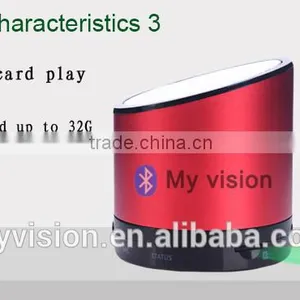 Irregular Shape N6 My Vision Wireless Bluetooth Speaker ,loudspeakers With tf Card Reader thumbnail-6