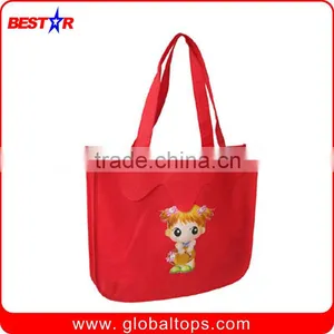 Non-woven Shopping Bag With Cute Little Girl thumbnail-1