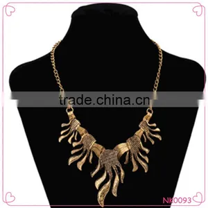 European And American Style Personality Necklace for Lady Fashion Alloy Necklace thumbnail-1