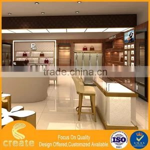 Factory Price Ladies Shop Decoration Wooden Dressing Cabinet Design,shop Furniture Garment Display With Used Clothing Racks for thumbnail-1
