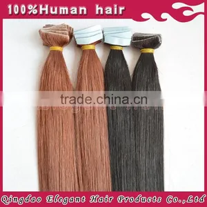 High Quality Virgin Remy Double Sided Hair Tape Seamless Extensions thumbnail-4
