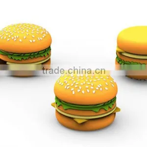 Cheap Usb Flash Drives Hamburger Shape Pvc Usb Flash Drive 8GB thumbnail-1
