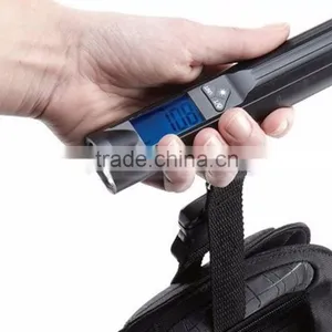 30LM High Brightness LED 2 in One Function Practical LED Torch Luggage Scale thumbnail-5