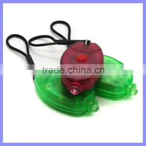 Red Green Plastic Case Pet Flashlight Mini Rope CR2032 Lamp thumbnail-1