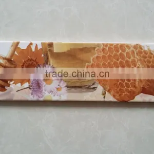 3D Digital Inkjet Glazed Skirting Border Tile thumbnail-1