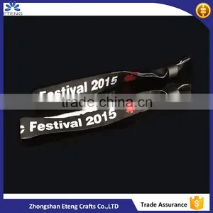 Fsahion Embroidered Wristbands With Customized Design thumbnail-1