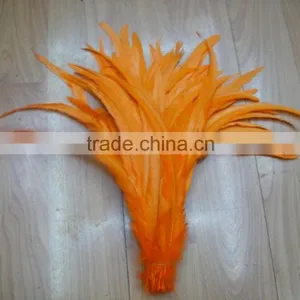 Wholesale 65-70cm Rooster Tail Feather, Colour Ostrich Feather thumbnail-2