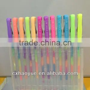 China Manufacturer 100 Scented Colorful Pen 6 Colors in 1 Ink thumbnail-1