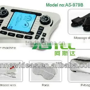 Electronic Pulse Massager With Magnetism Shoes AS979B thumbnail-1