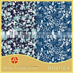 4 Way Stretch Knitted Printed Swimwear Fabric /Flower Design Printing Fabric thumbnail-5