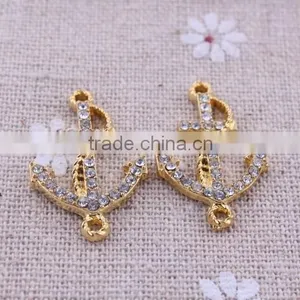 New Design Cross Rhinestone Connector, Crystal Connector for Bracelet Decoration Making Wholesale!! thumbnail-1
