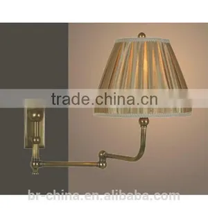 Swing Brass Wall Lamp for Living Room/hotel WL582 thumbnail-1
