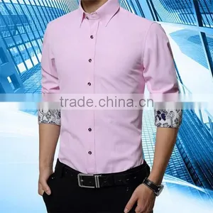 Custom Printed Shirts for Men High Quality Body Fit Shirts thumbnail-5