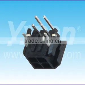 MX 3.0mm Pitch 2 Pin Dual Row Right Angle Wafer&Housing Connector thumbnail-4