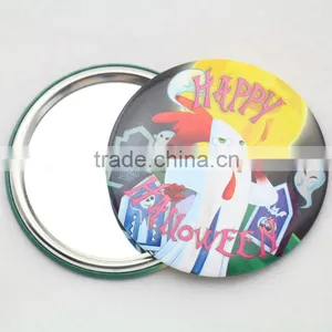 Promotional 75mm Fashional Mirror Tin Buttons thumbnail-1