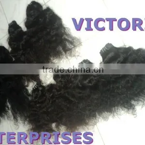 Virgin Indian Hair / Kinky Curly Hair thumbnail-2