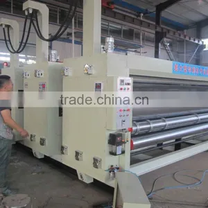 Fully Automatic High Speed Flexo Printing Machine With Slotting and Rotary Die-cutting thumbnail-2
