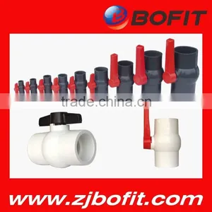 Hot Selling Bofit UPVC Ball Valve 1/2"-4" thumbnail-1