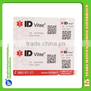 Customer Printed (85.5+28)*54mm Pvc Combo Cards thumbnail-6