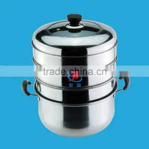Kitchen Tools 4 Layers Stainless Steel Food Steamer thumbnail-1
