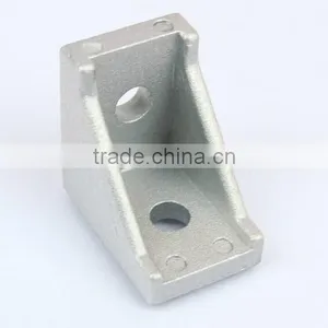 Hot Sale Die Casting Aluminum Corner Brackets With 45 Degree thumbnail-2