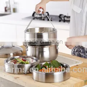 Multifunction Cookware 3-lay Industrial Steam Cookware thumbnail-4