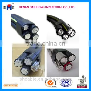 ABC Aluminum Conductor Xlpe Insulation Aerial Bunded Abc Cable thumbnail-1