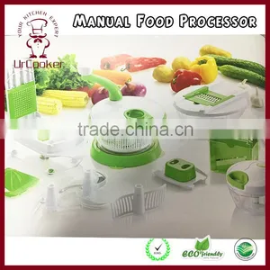 Hot Selling Multifunction Hand-Powered Food Chopper/ Mincer / Blender to Chop Fruits, Vegetables, Nuts, Herbs, Onions, Garlics thumbnail-1