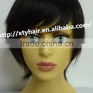 China Buying Website 100% Remy Human Hair Wig for Women Real Hair Wig Front Mono Wig thumbnail-1