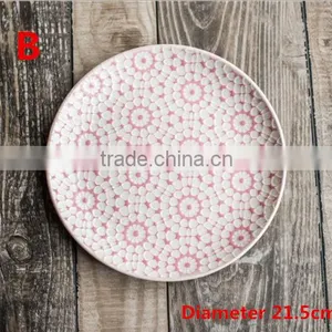 Personality Restaurant Dishes Fashion Ceramic Fruit Bowl Trhp01 thumbnail-3