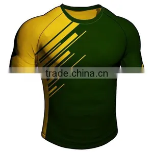 Custom Sublimated Rugby Jersey Stripe Design Polyester Spandex Fabric thumbnail-2