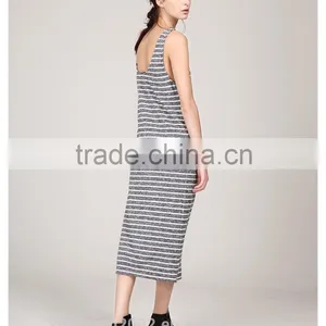 The Thin Stripe Vest Dress thumbnail-6