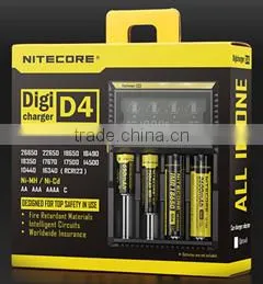 Nitecore Authorized Distributor NiteCore D4 Charger 18650 Battery Charger With UK Plugs Eu Plugs thumbnail-1