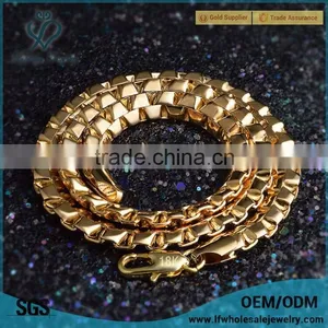 Simple Fashion 18k Gold Necklace Designs in 16 Grams 40 Grams thumbnail-1