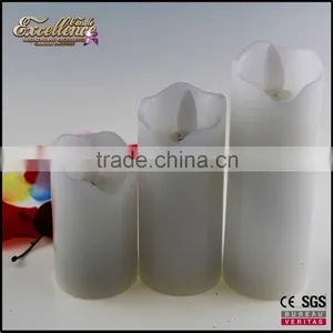 Decorative Flameless Led Candle Lights 3 for a Set / Battery Control Led Candle Lights thumbnail-5