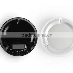 Round 0.01g Mini Digital Jewelry Scale Black Portable Scales thumbnail-1