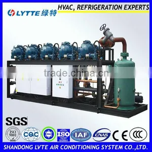 JZHLG Series Middle Temperature Air Cooled Compressor Racks (With Hanbell Screw Compressor) thumbnail-1