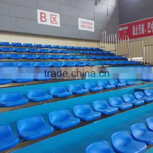 Manufacturers Custom Stadium Telescopic Groundstand Bleacher thumbnail-2